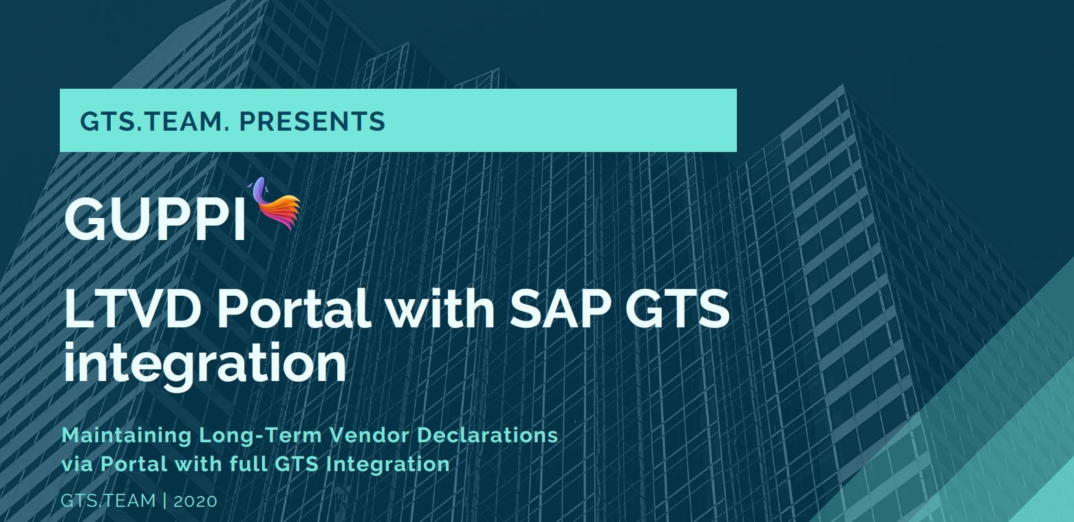 Egy kép a SAP GTS LTVD prezentációrol